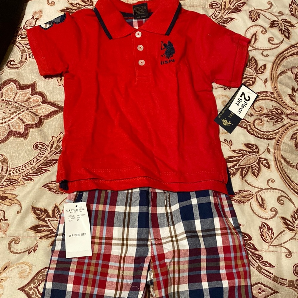NWT. 2 set 2T U.S. Polo Assn.